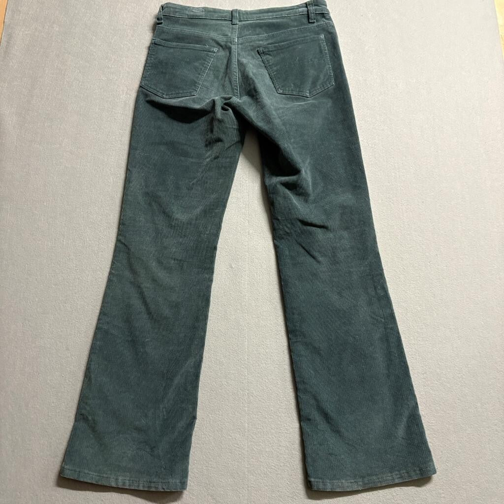 Polo Jeans Co Ralph Lauren Corduroy Pants Womens 4 Green Bootcut Stretch