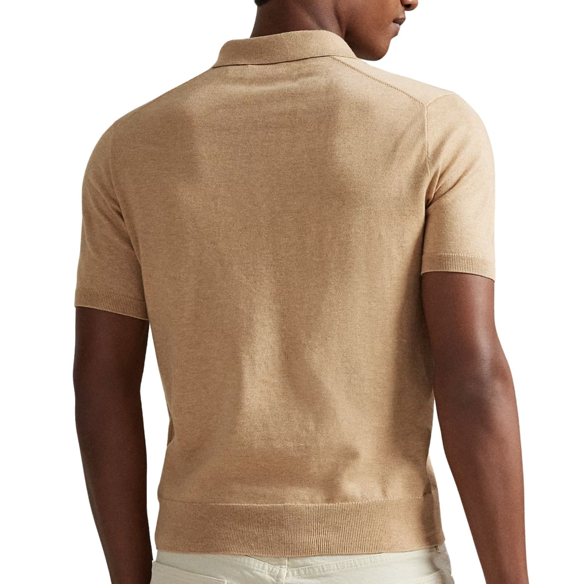 Polo Ralph Lauren Short Sleeve Knitted Polo - Brown