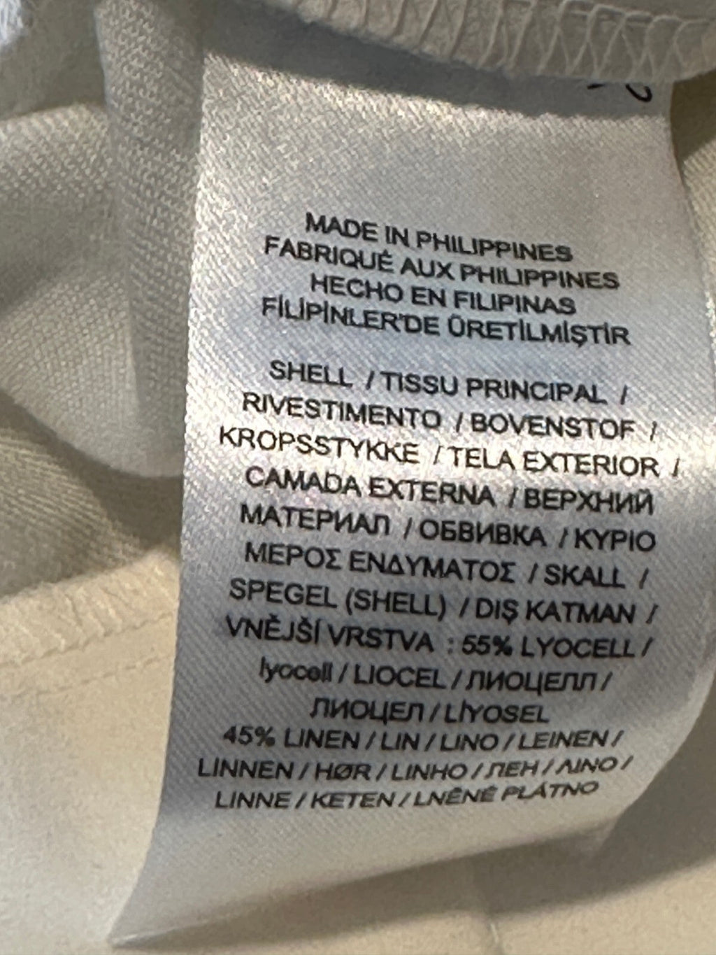 Lauren Ralph Lauren Womens White Straight Leg Cropped Pants Size 16