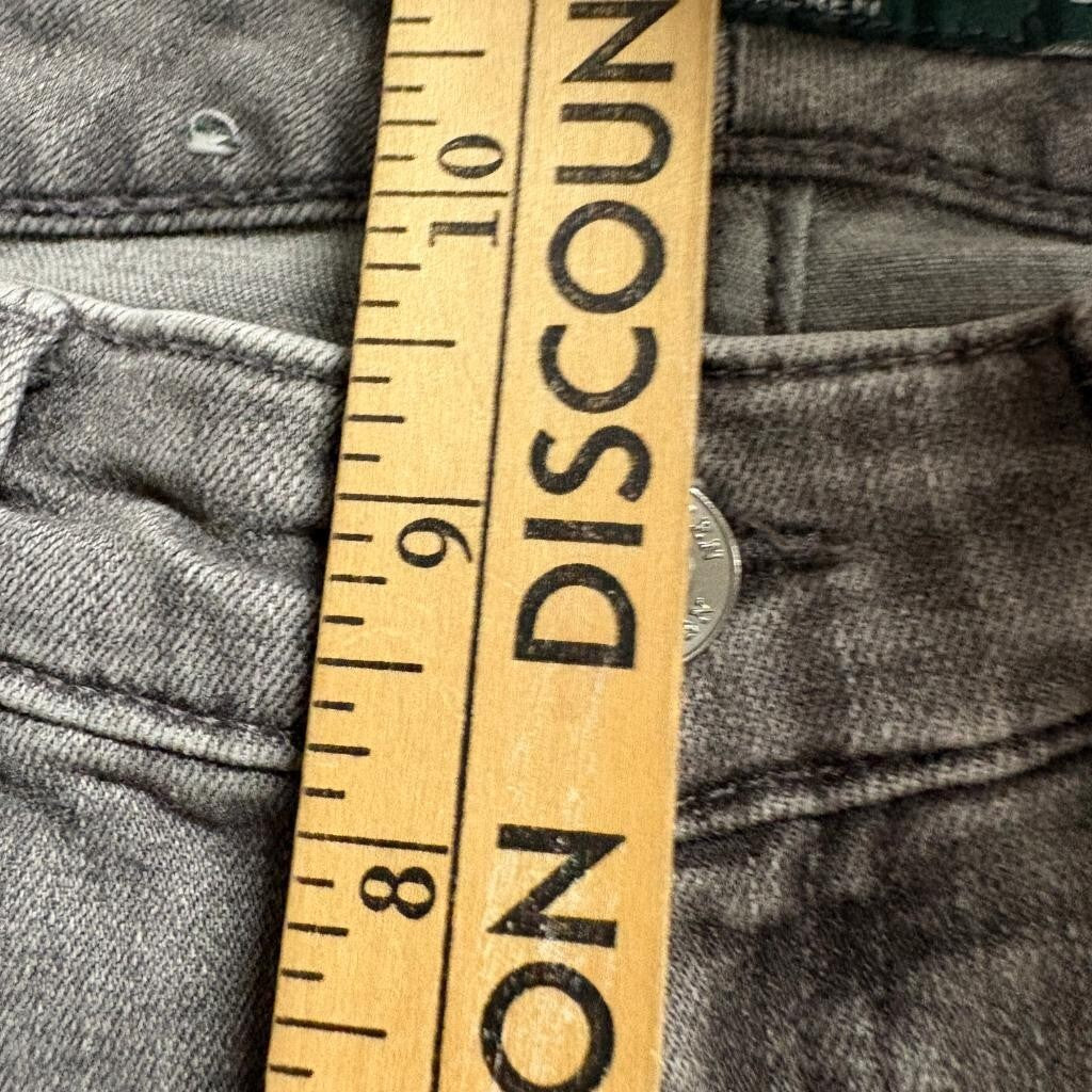 Lauren Ralph Lauren Gray Stretch Jeans Womens Size 2 Straight Leg Denim Pants