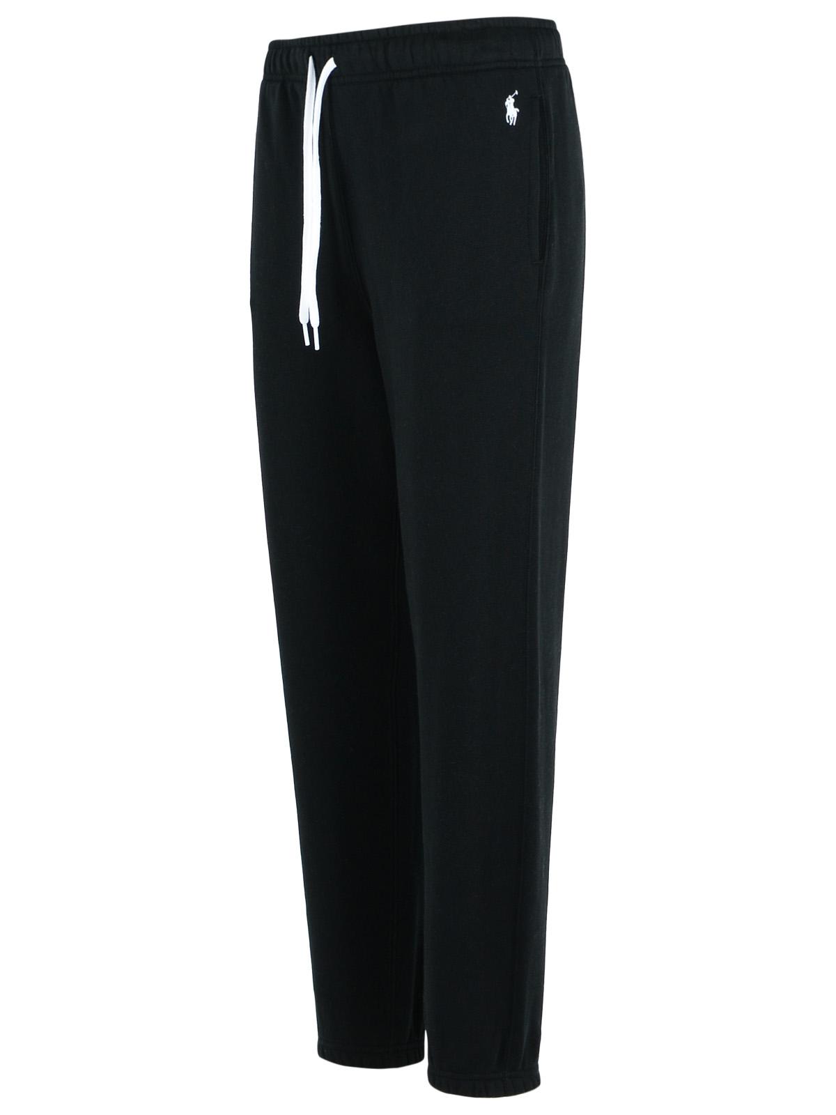 Polo Ralph Lauren Jogger Black Cotton Pants Women
