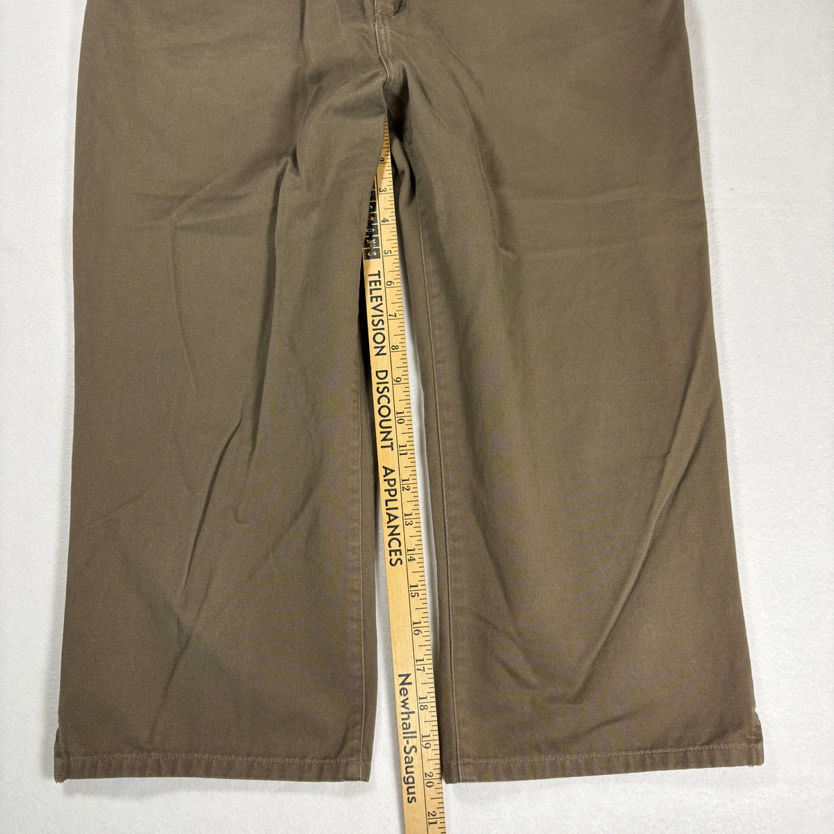 Ralph Lauren Womens Jeans 12 Brown Straight Leg 100% Cotton Vintage Y2K