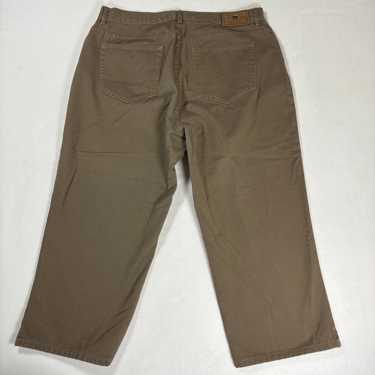 Ralph Lauren Womens Jeans 12 Brown Straight Leg 100% Cotton Vintage Y2K