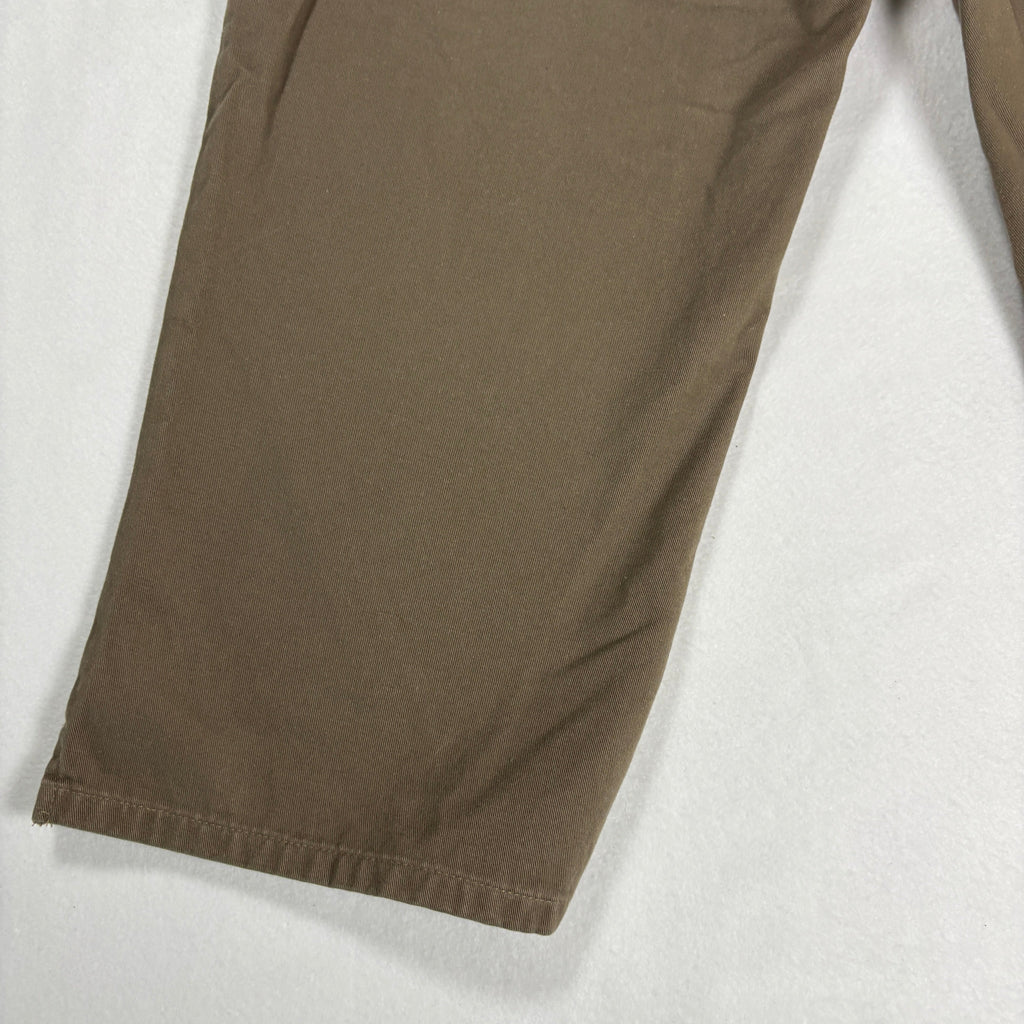 Ralph Lauren Womens Jeans 12 Brown Straight Leg 100% Cotton Vintage Y2K