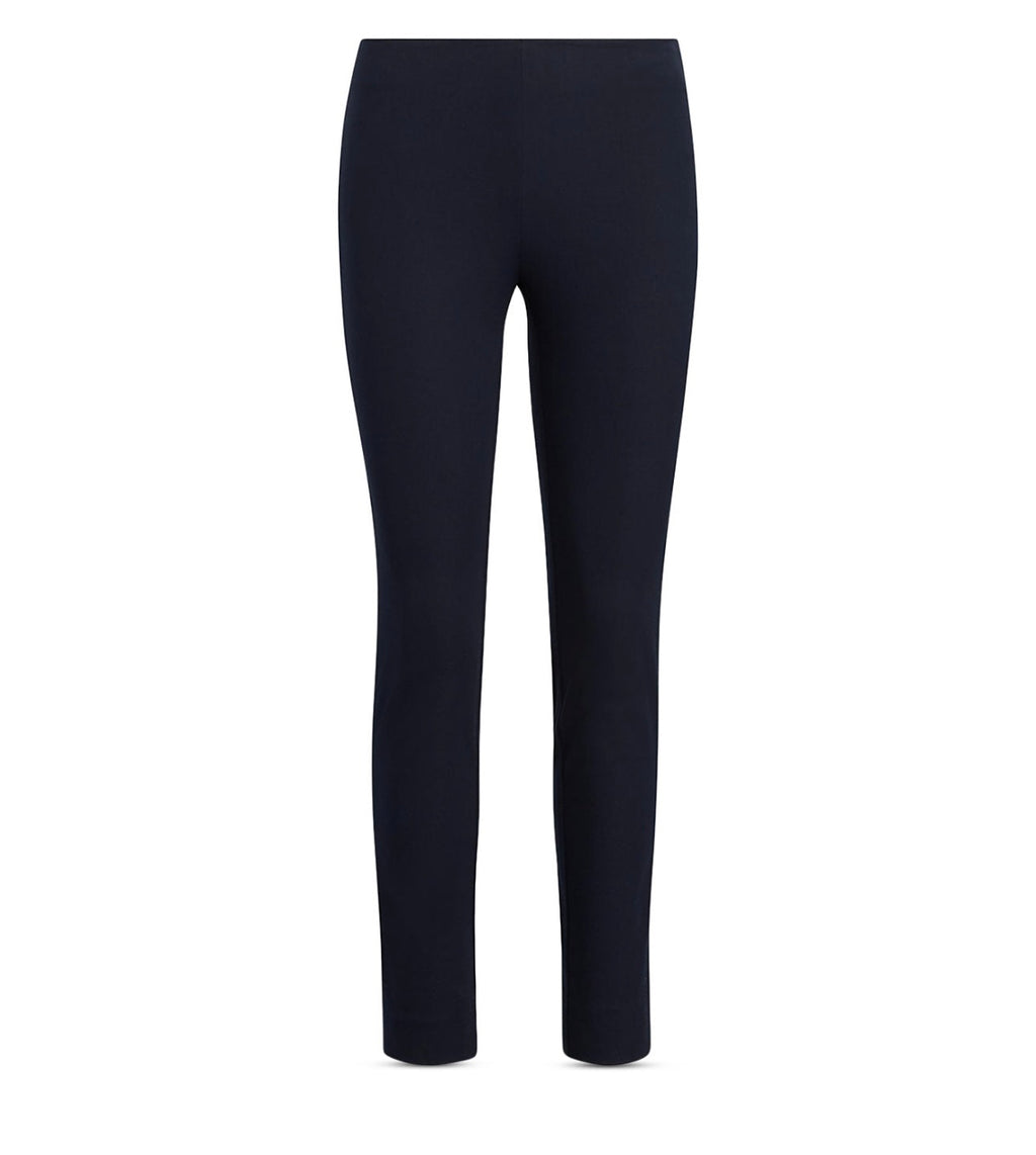 Lauren Ralph Lauren Womens Knit Skinny Dress Pants Lauren Navy 4