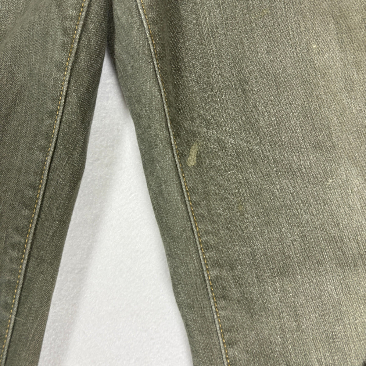 Ralph Lauren Womens Jeans 12 Green Straight Leg Stretch Denim Vintage Y2K