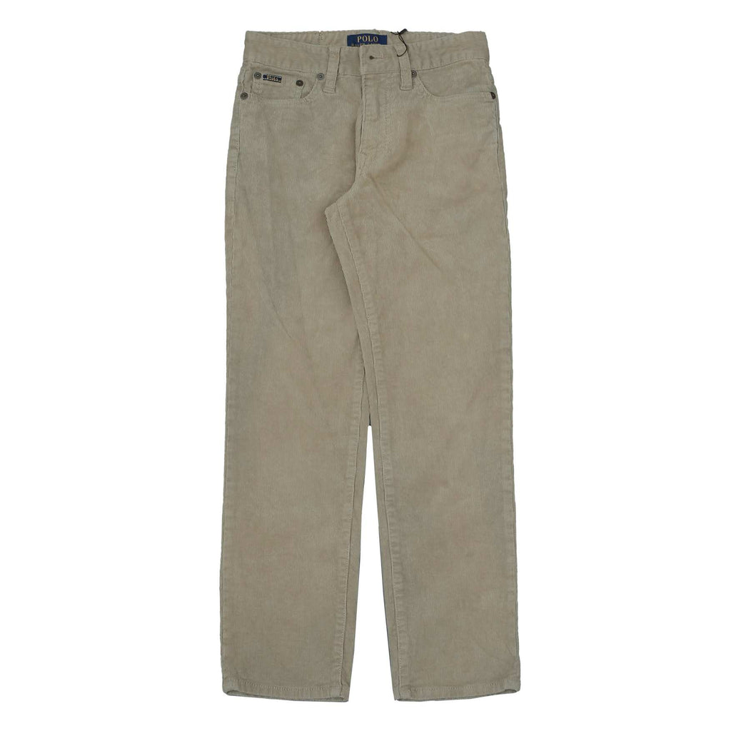 POLO RALPH LAUREN Corduroy Chino Pant Trousers Beige Womens UK4