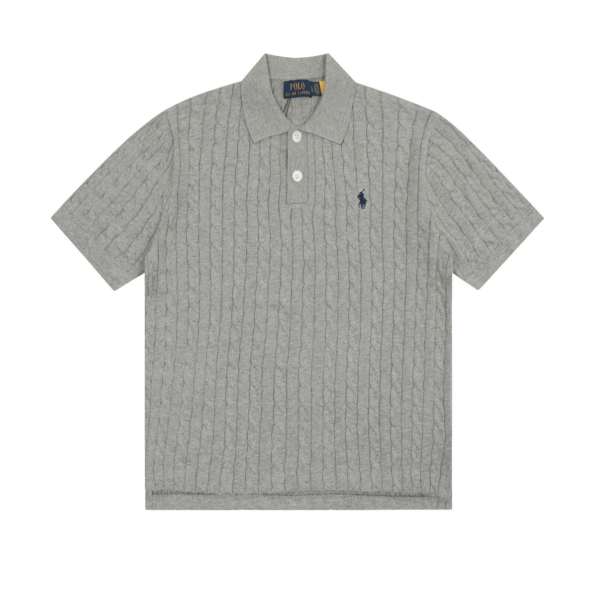 Ralph Lauren Knitted sweaters Ralph Lauren Knitted Short Sleeved Shirt POLO Lapel Knitted Short Sleeve Small Twist Lapel T-Shirt