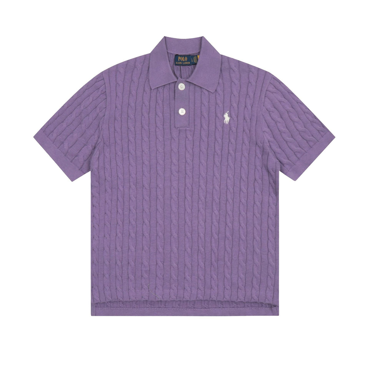 Ralph Lauren Knitted sweaters Ralph Lauren Knitted Short Sleeved Shirt POLO Lapel Knitted Short Sleeve Small Twist Lapel T-Shirt