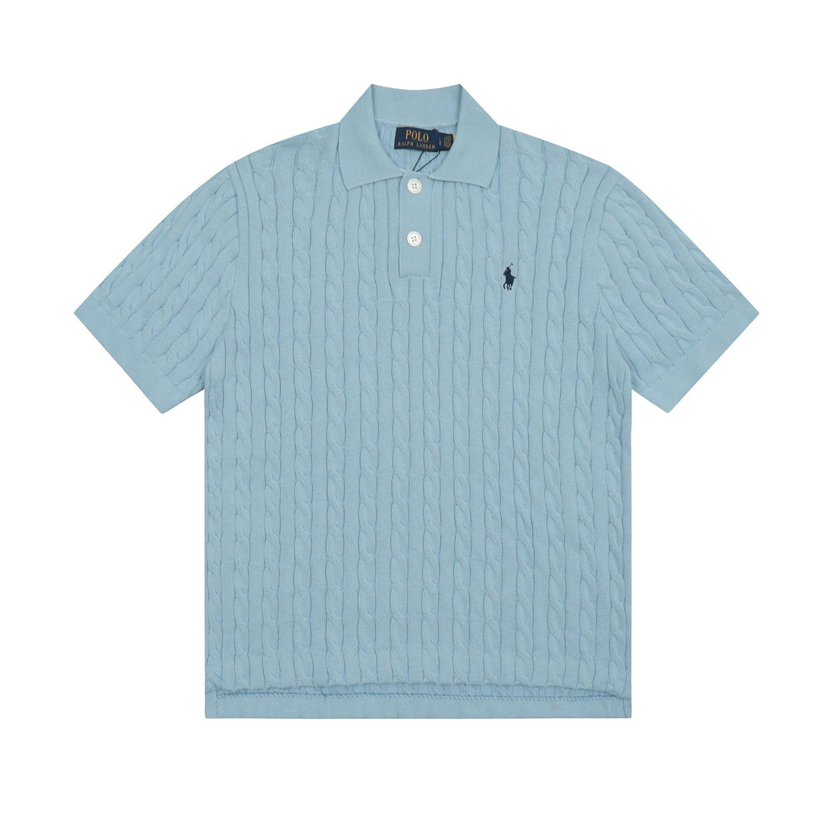 Ralph Lauren Knitted sweaters Ralph Lauren Knitted Short Sleeved Shirt POLO Lapel Knitted Short Sleeve Small Twist Lapel T-Shirt