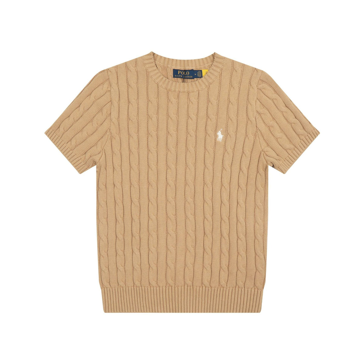 Ralph Lauren Knitted sweaters Ralph Lauren Knitted Short Sleeved Shirt Small Standard Twist Knitted Crew Neck Short Sleeve