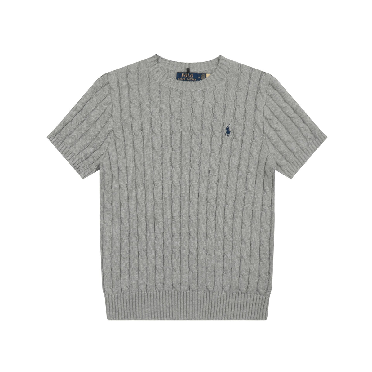 Ralph Lauren Knitted sweaters Ralph Lauren Knitted Short Sleeved Shirt Small Standard Twist Knitted Crew Neck Short Sleeve