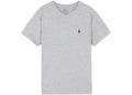 Polo Ralph Lauren Boys Short-Sleeve Cotton Jersey V-Neck T-shirt Andover Heather