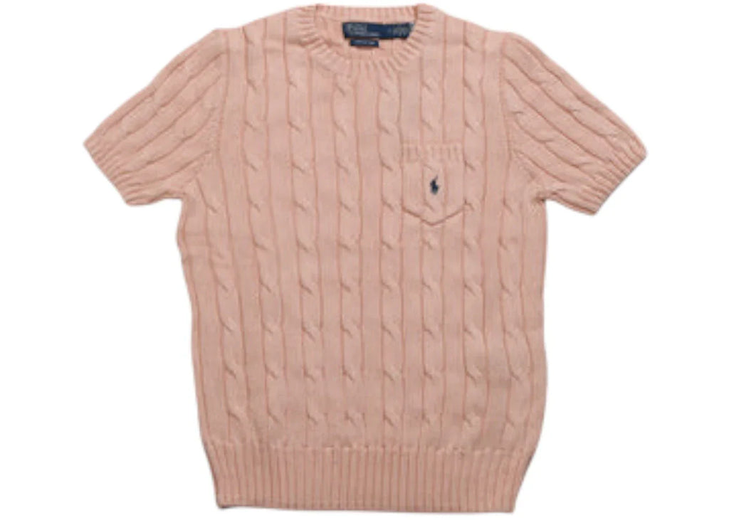 Polo Ralph Lauren Short Sleeve Pullover Pale Pink
