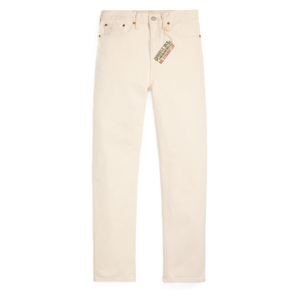 RRL By Ralph Lauren Womens Straight Leg Full Length Straight Seeded Natural