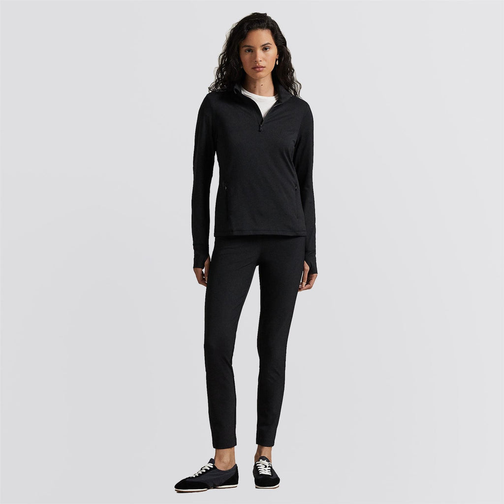 RLX Womens Stretch Twill Skinny Pants Polo Black