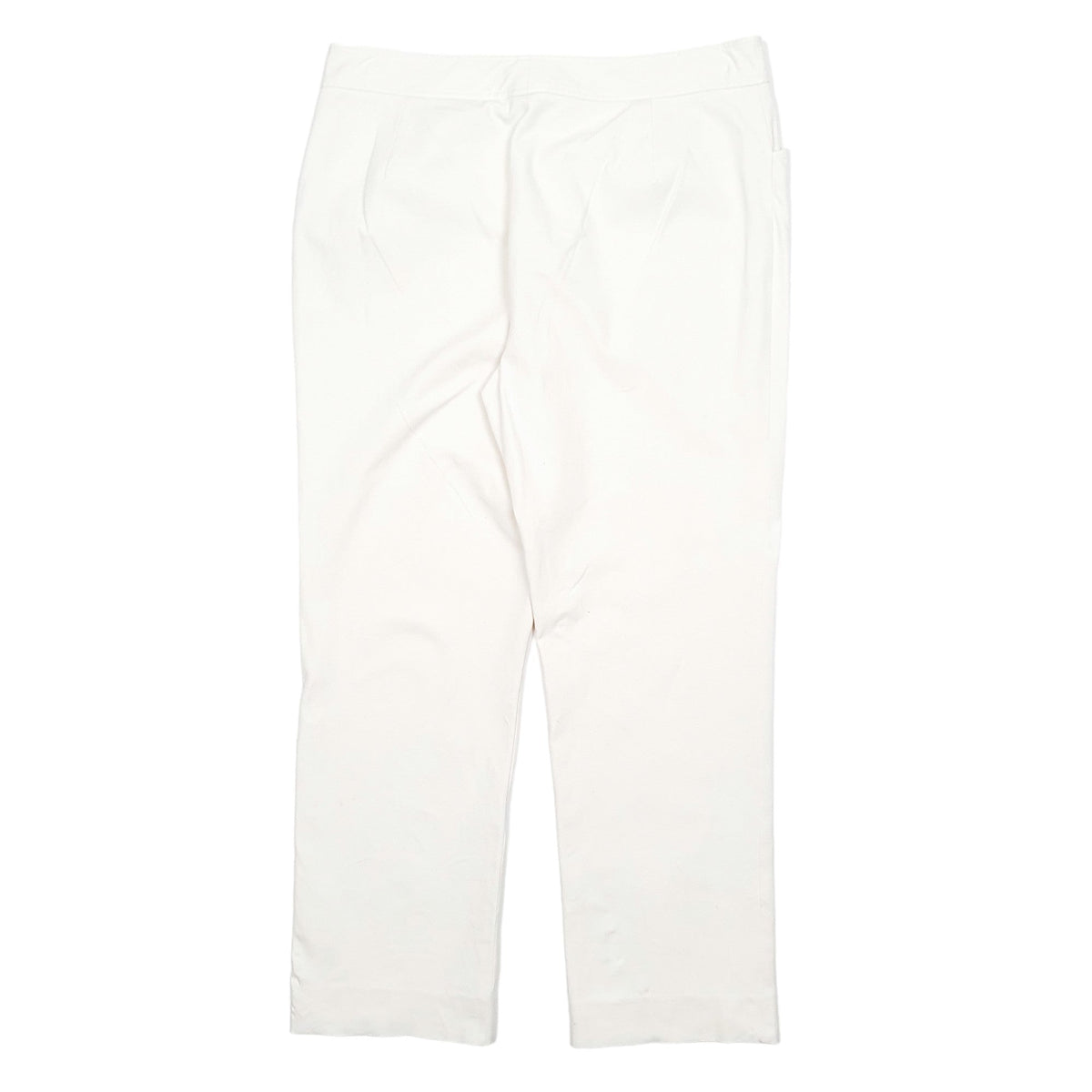 Womens Ralph Lauren Stretch Fit Cream Chino Cotton Blend  Trousers UK14