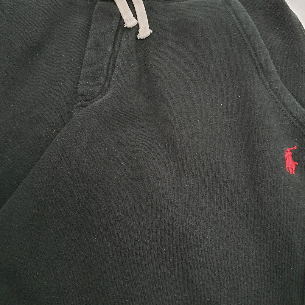 Womens Polo Ralph Lauren Black Jogger Cotton Blend  Trousers Womens UK6