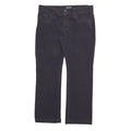 Womens Ralph Lauren Black Corduroy Cotton  Trousers Womens UK12