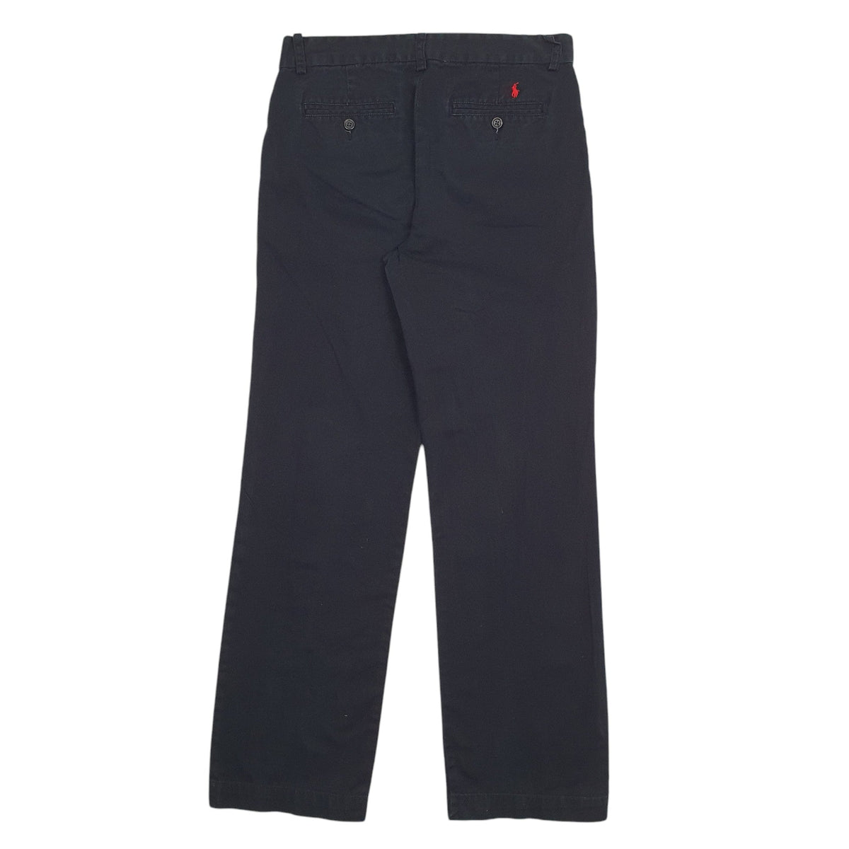 Womens Polo Ralph Lauren Vintage 2000's Black Chino Cotton  Trousers Womens UK12
