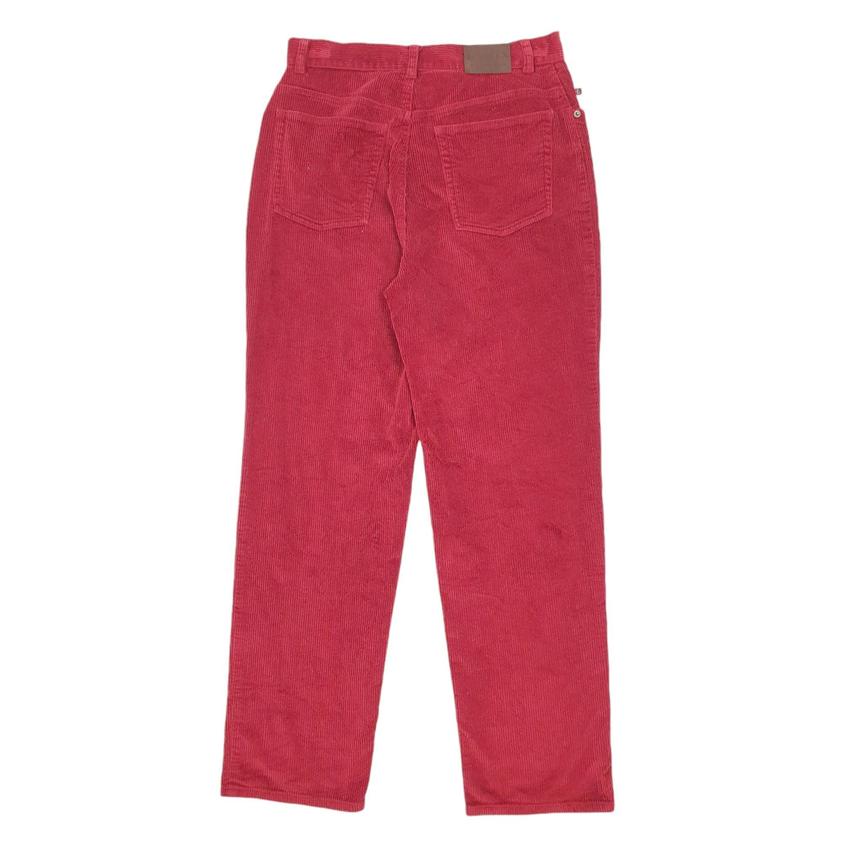 Womens Ralph Lauren Burgundy Corduroy Cotton  Trousers UK12