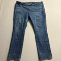 Lauren Ralph Lauren Modern Straight Jeans Womens Size 18 Blue Stretch Denim