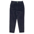 RALPH LAUREN Corduroy Trousers Cord Jeans Black Womens UK10