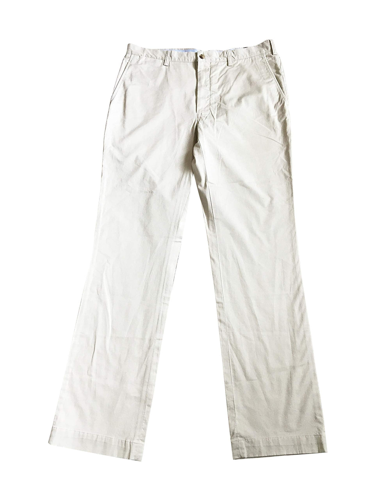 Polo Ralph Lauren Men's Pants Strech Classic FIt 100% Cotton Beige (36Tx36)