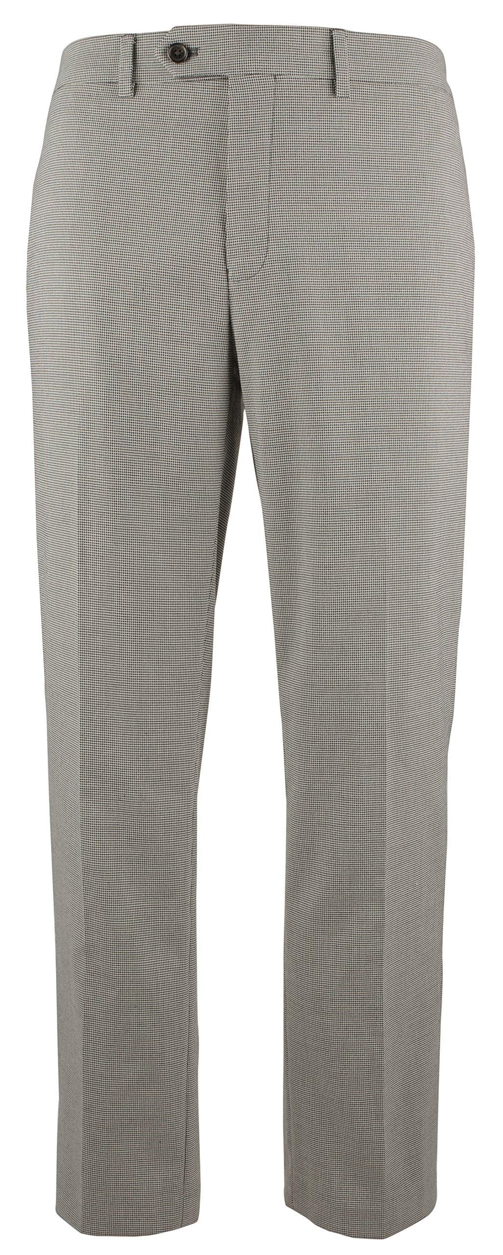 Ralph Lauren Men's Comfort Flex Flat Front Slim Fit Dress Pants