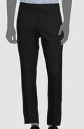 Lauren Ralph Lauren Men's Classic-Fit Solid Flat-Front Pants  Color Black Solid W36xL30